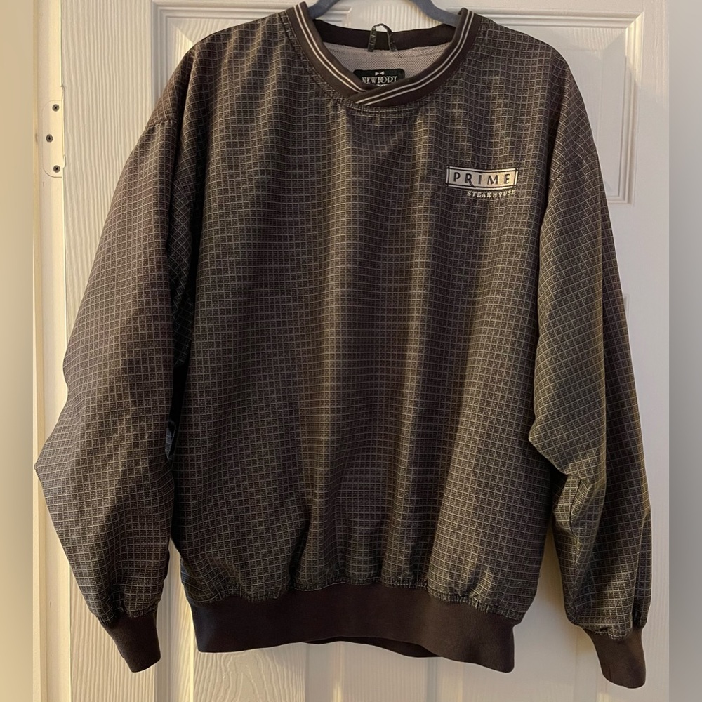 PRIME STEAKHOUSE~Size Med~Newport Uniform~Windbreaker~V‎ Neck D-20